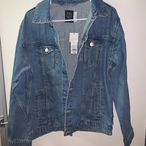 UNISEX Denim Jacket Blue SMALL Original Use